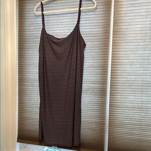 George Plum and White Geometric Sleep Dress